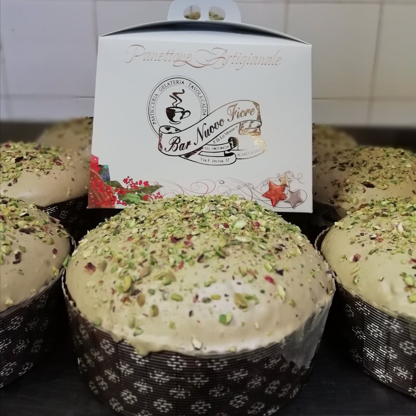 ARTISAN PISTACHIO PANETTONE