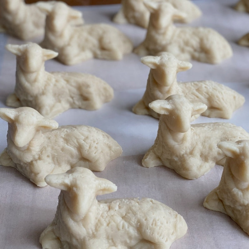 Pecorella siciliana di Marzapane o Martorana