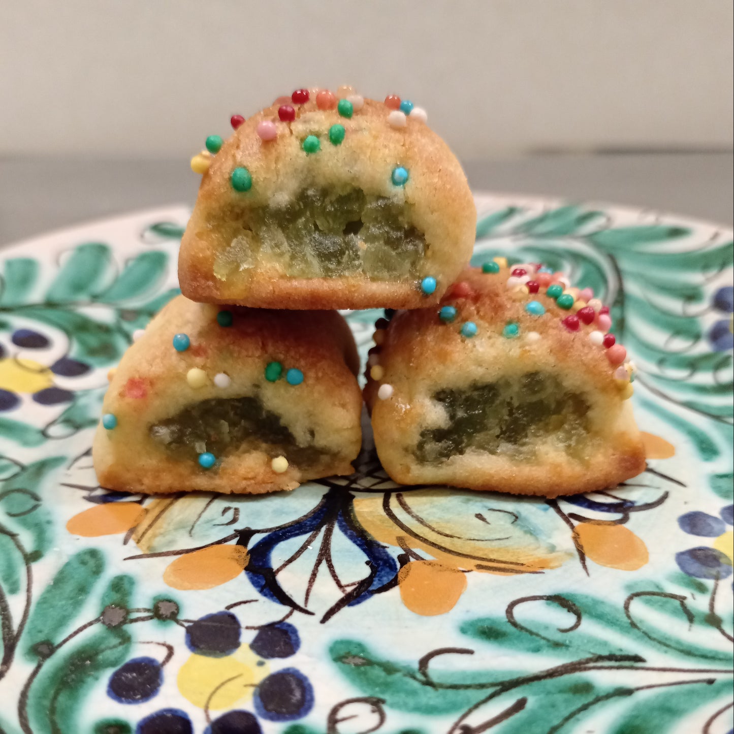 PETIT FOURS AVEC CITROUILLE SICILIENNE