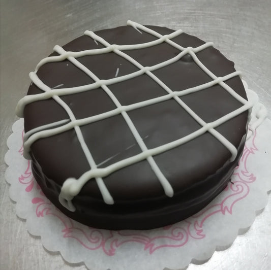 TARTA DE SABOYA DE UNA SOLA ración CON NUTELLA